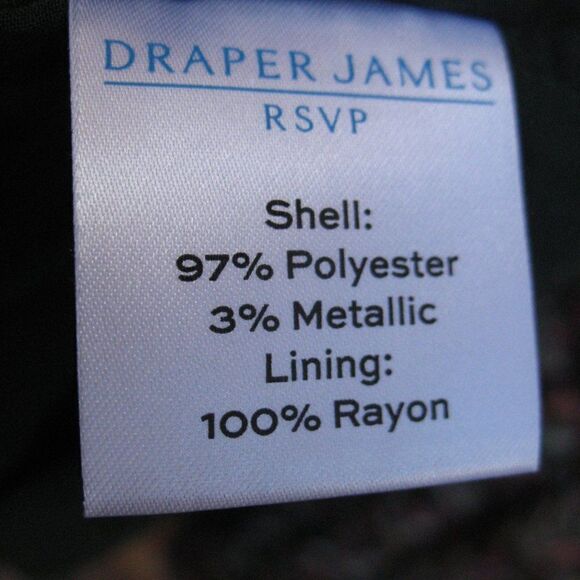 Draper James RSVP Green Smocked Floral Chiffon Dress XXL - Picture 8 of 8